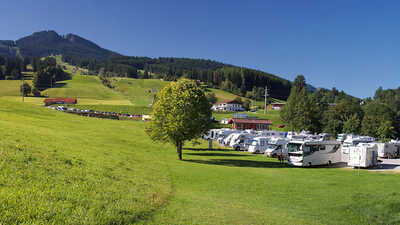 Stellplatz für Wohnmobile im Allgäu