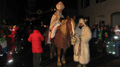 Nesselwanger Nikolaus mit Pferd