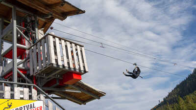 Zipline AlpspitzKICK in Nesselwang im Allgäu