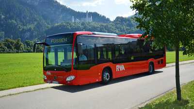 allgäumobil im Schlosspark, DB Regio Bus