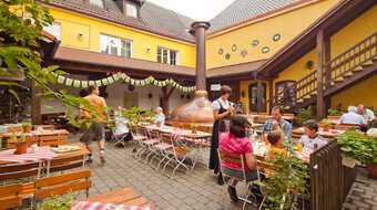 Brauerei-Gasthof Post Biergarten