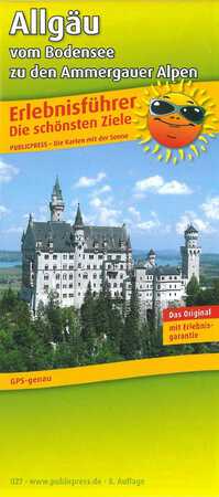 Kartenmaterial Erlebnisführer Allgäu