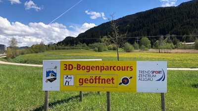 3D-Bogenparcours geöffnet