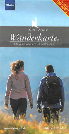 Schlosspark Wanderkarte Königlich wandern im Schlosspark