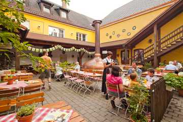 Brauerei-Gasthof Hotel Post in Nesselwang im Allgäu