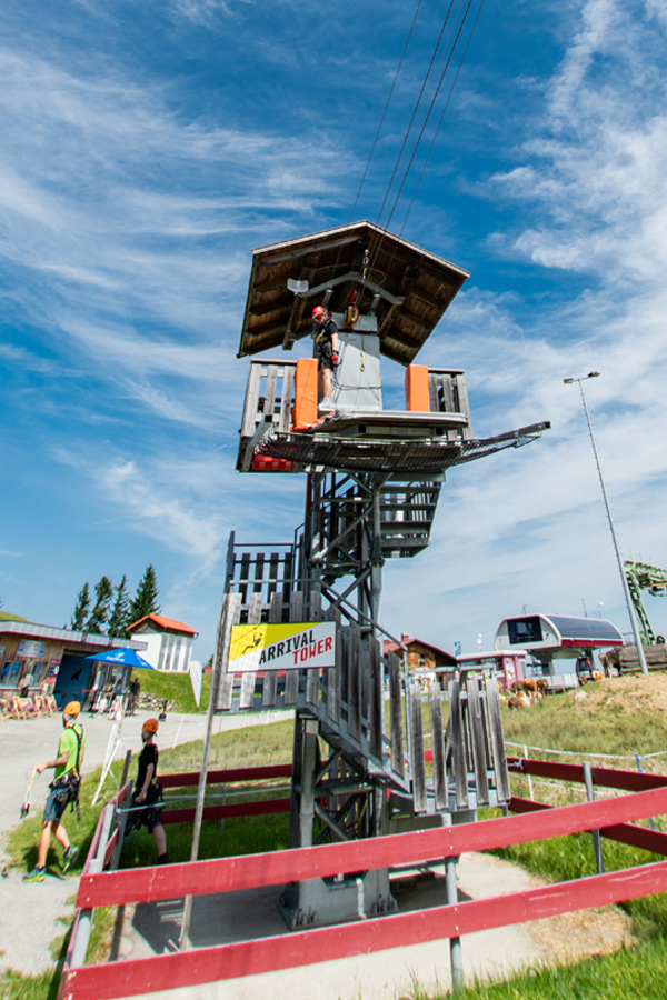 Zipline AlpspitzKICK in Nesselwang im Allgäu