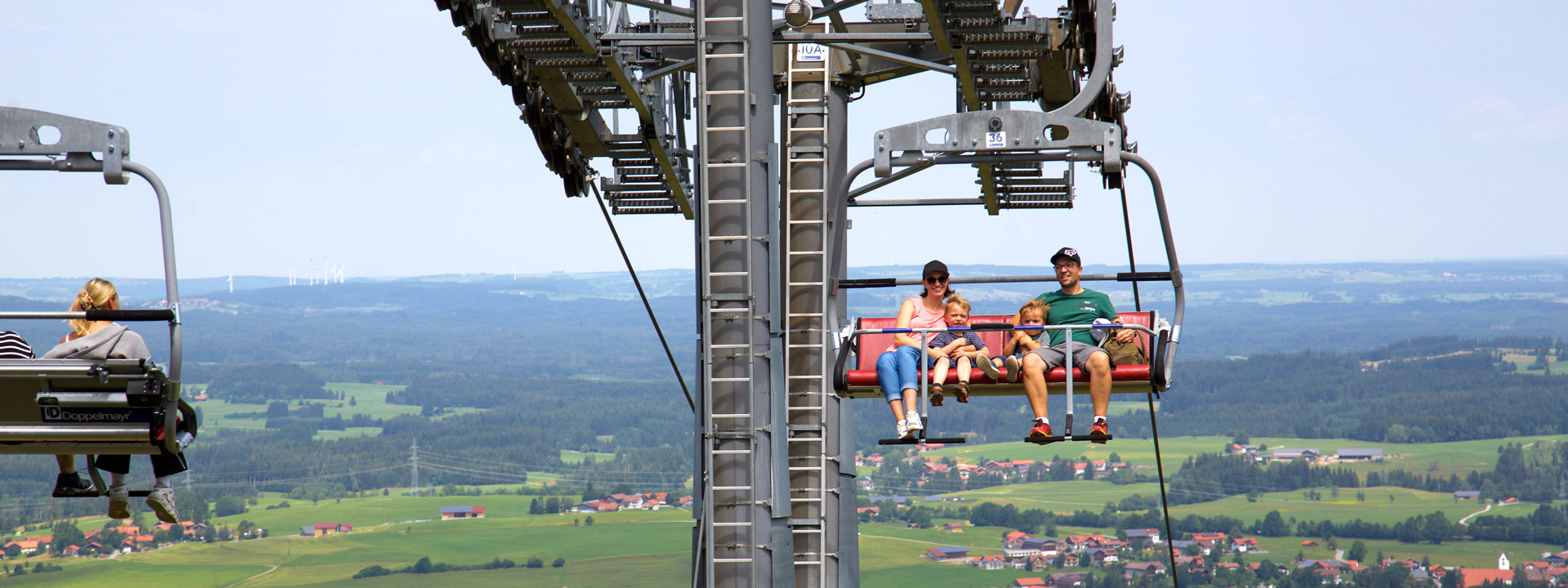 Sessellift an der Alpspitzbahn