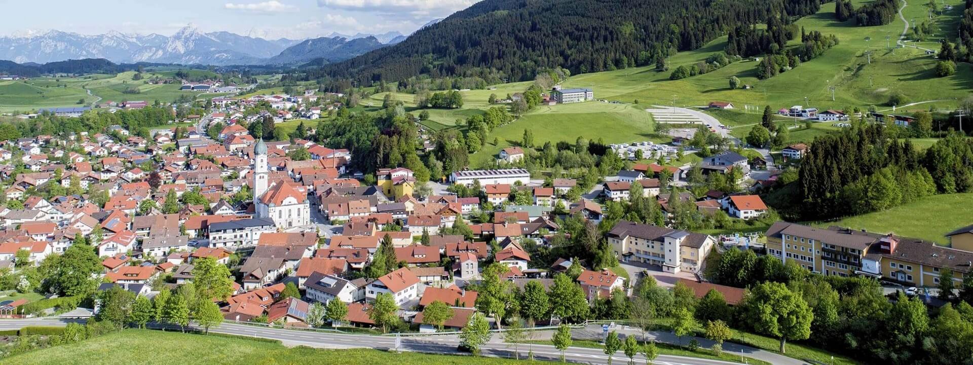 Allgäu Ort Panorama