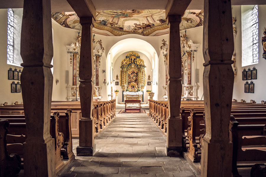 Altar Wallfahrtskirche Maria Trost in Nesselwang