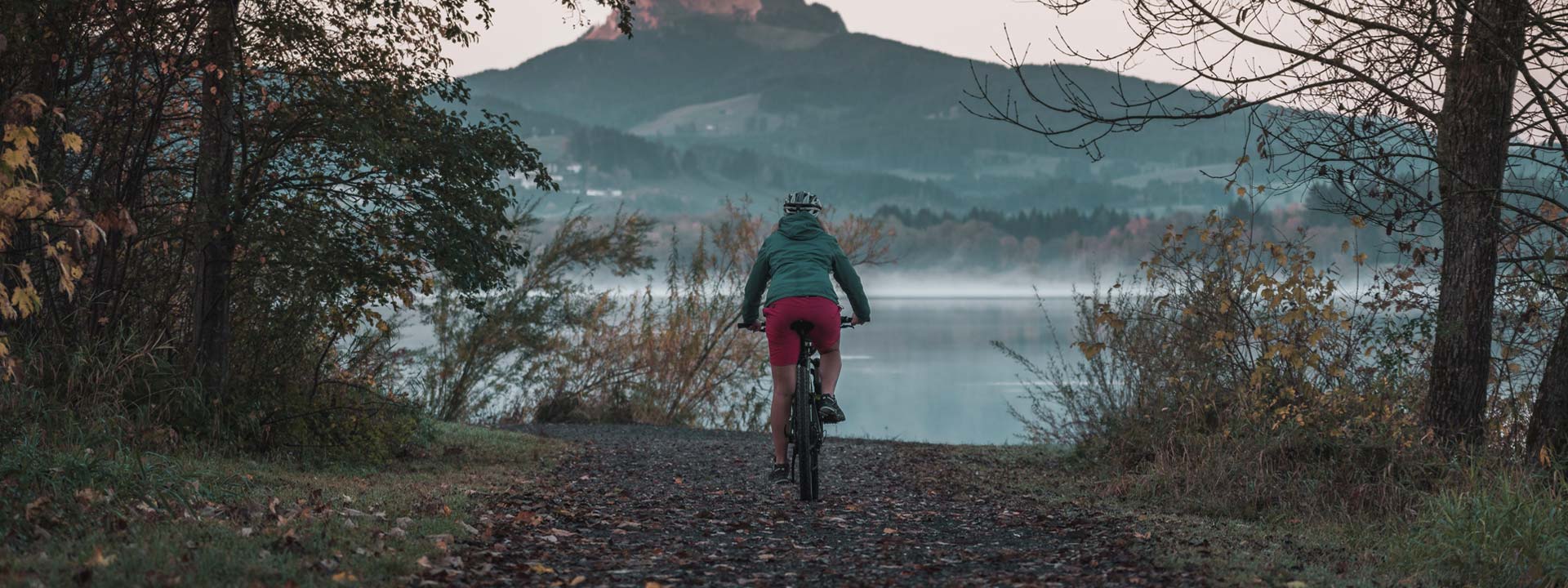 Radfahren am Grüntensee