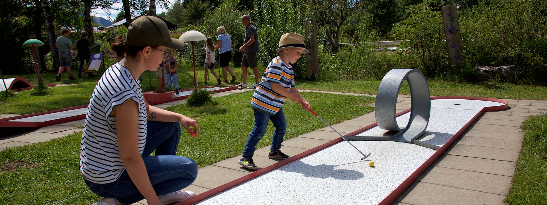 Minigolf Nesselwang im Allgäu