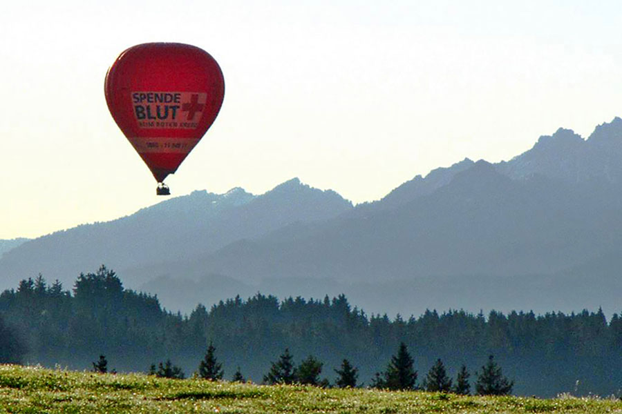 Ballonfahren im Allgäu