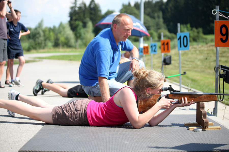 Biathlon-Schnupperkurs im Sommer