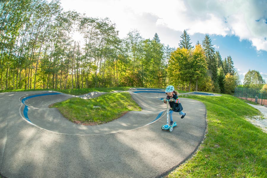 Pumptrack/Skatepark im Feriendorf Reichenbach