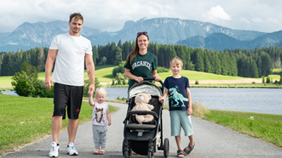 Wanderungen mit Kinderwagen