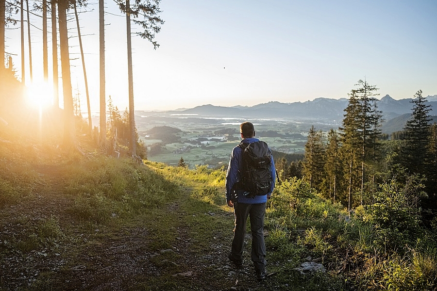 Morgenstimmung auf der Königsalpen-Route, © Peter von Felbert