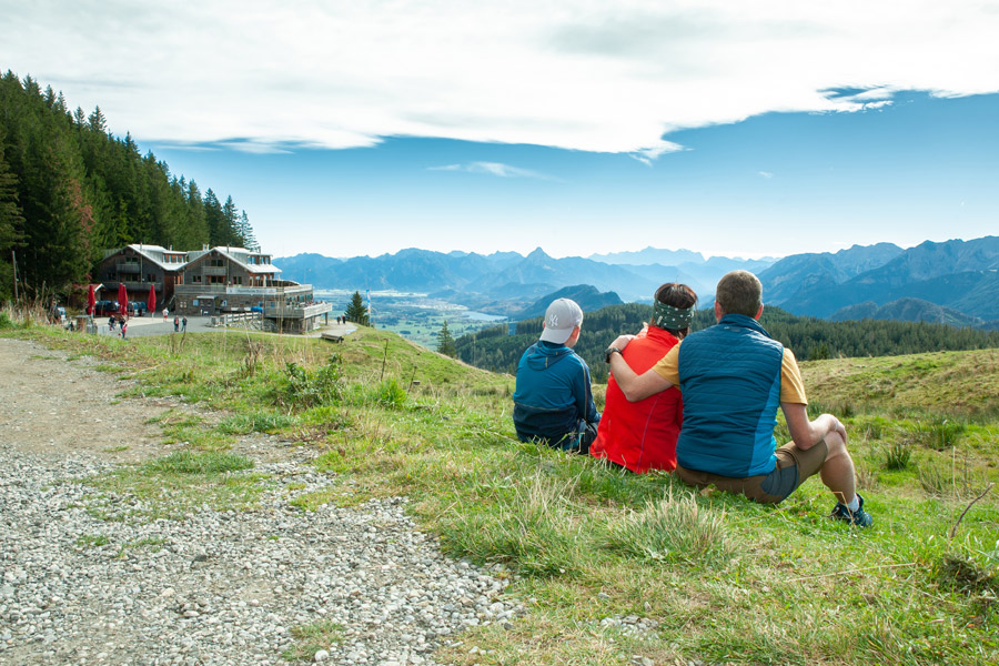 Wandern ab Bergstation Alpspitze