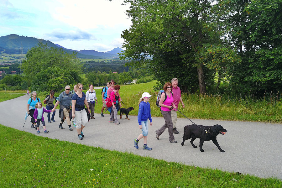 Geführte Wanderung in Nesselwang im Allgäu