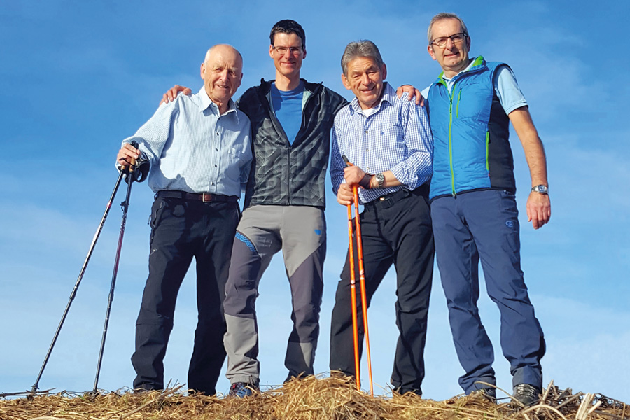 Unsere Wanderführer für geführte Wanderungen im Allgäu