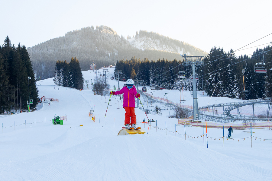 Alpspitzbahn im Winter