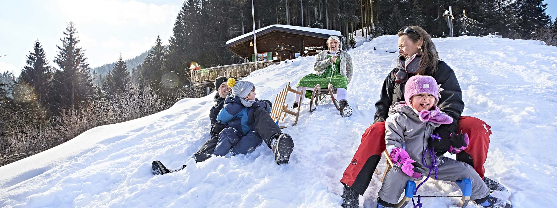Rodeln an der Hündeleskopfhütte, © www.bayern.by, Gert Krautbauer