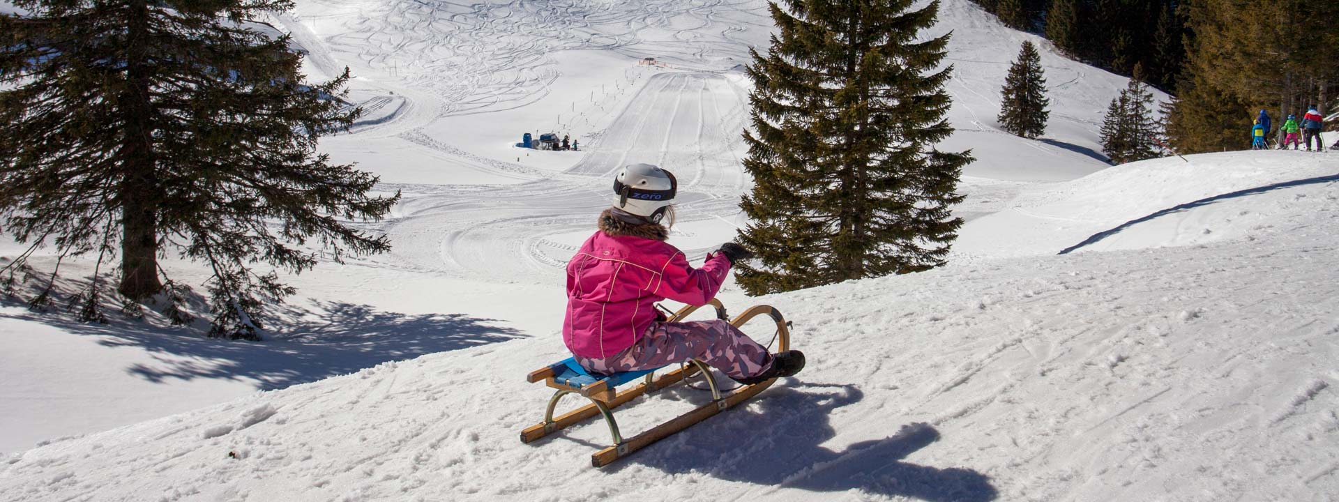 Rodeln an der Alpspitze in Nesselwang im Allgäu