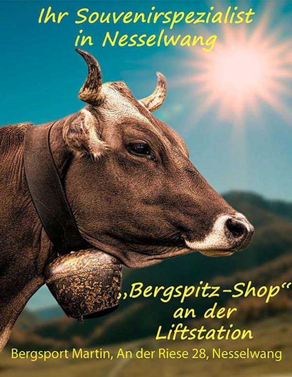 Bergspitz-Shop an der Liftstation