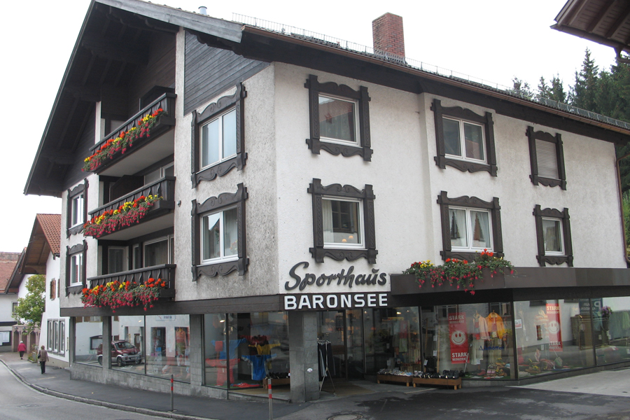 Sporthaus Baronsee in Nesselwang