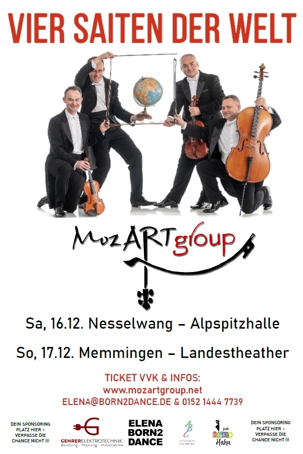 MozART group - Vier Saiten der Welt