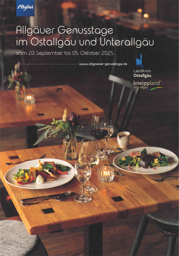 Allgäuer Genusstage, © Landkreise Ost- und Unterallgäu