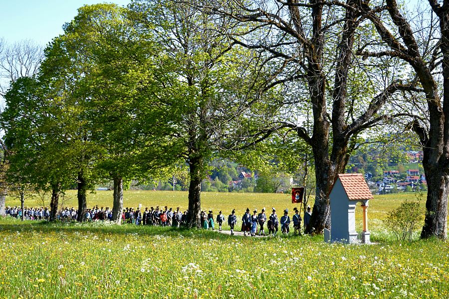 Trachtenwallfahrt Maria Trost im Allgäu