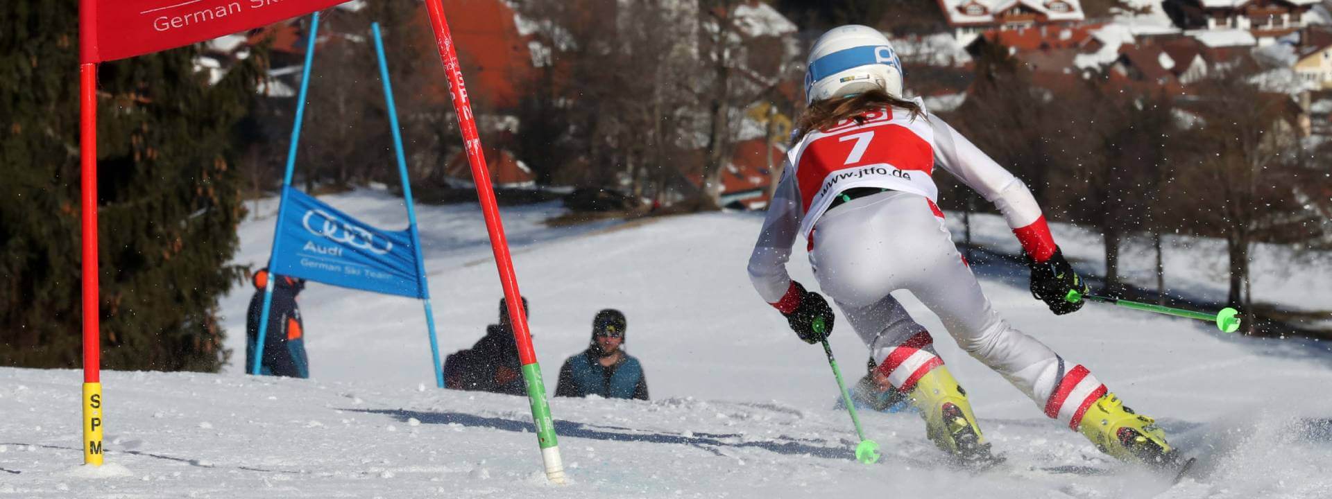 Skirennen beim Bundesfinale-Winter