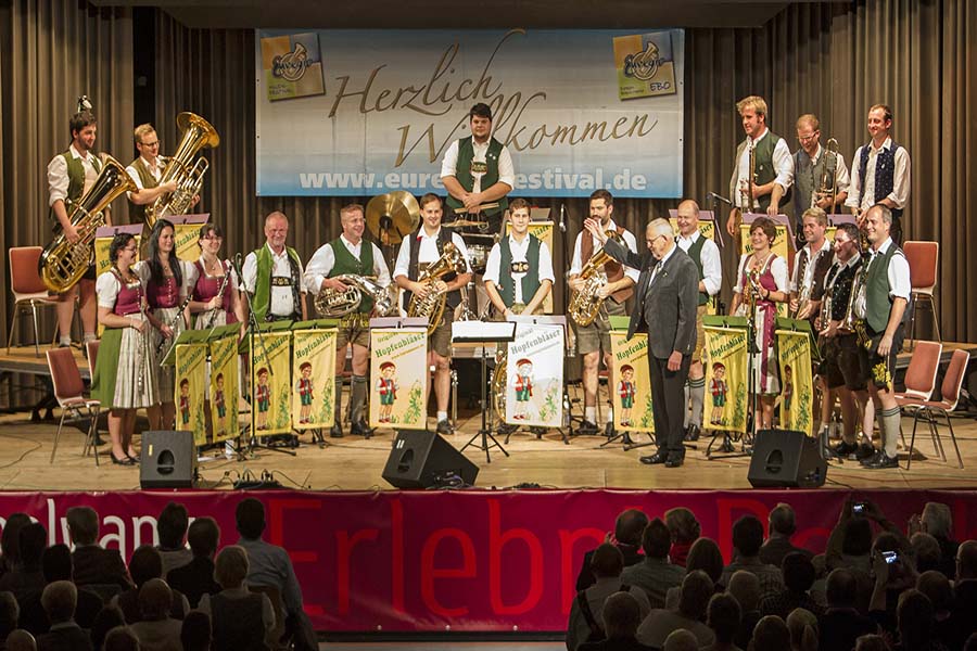 Abschiedskonzert Mestrini Alpspitzhalle Euregio-Abschiedskonzert von Freek Mestrini