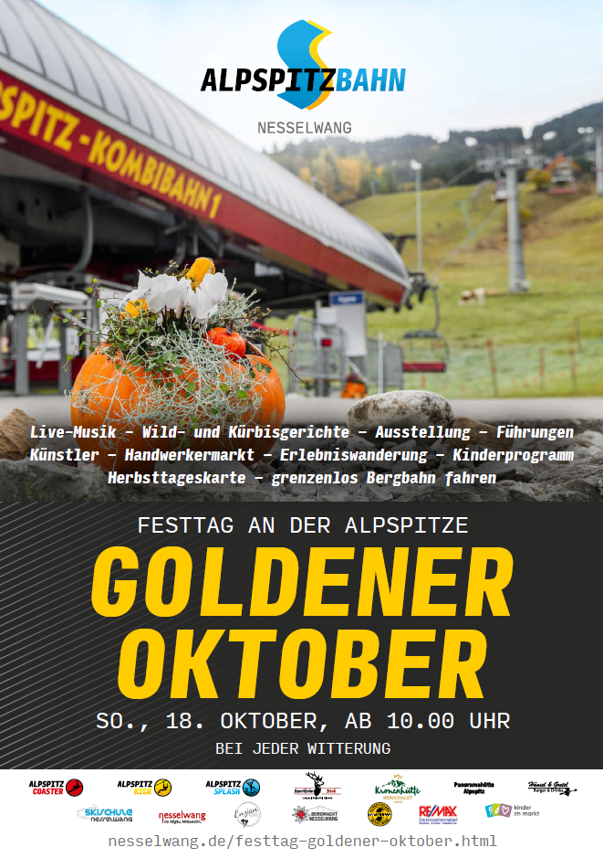 Goldener Oktober in Nesselwang