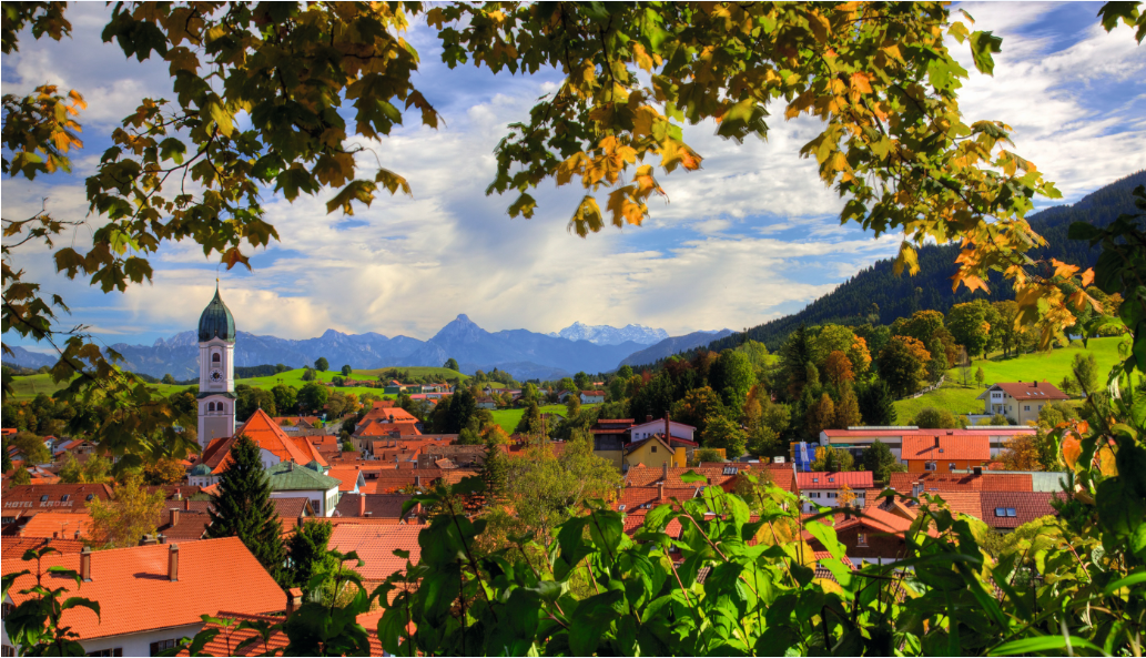 Herbstliche Stimmung in Nesselwang