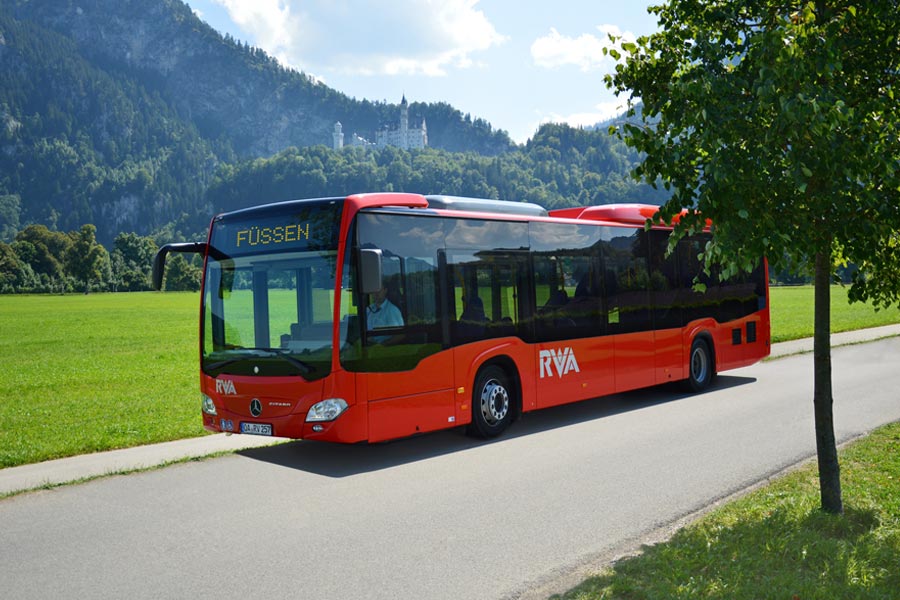 allgäumobil im Schlosspark, DB Regio Bus